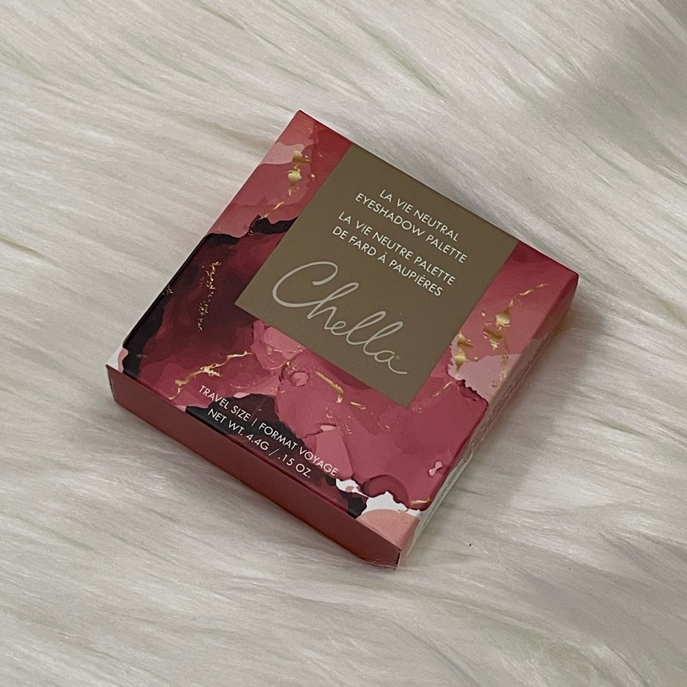 Chella La Vie Neutral Eyeshadow Palette (Travel Size)
